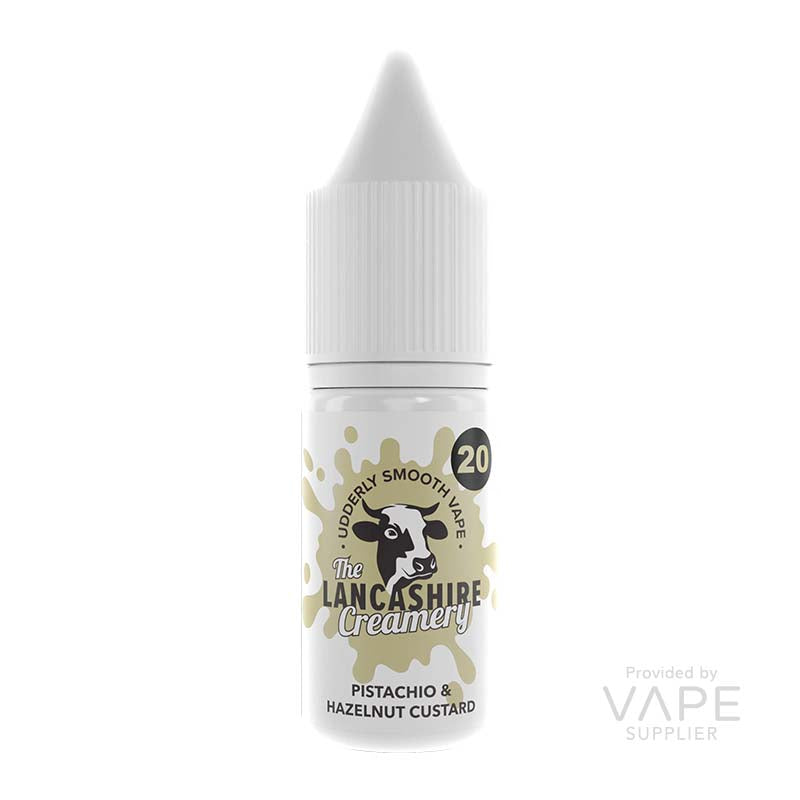 Lancashire Creamery Pistachio Hazelnut 20mg Nic Salt E-liquid