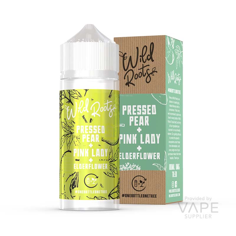 Wild Roots 100ml Pressed Pear Shortfill