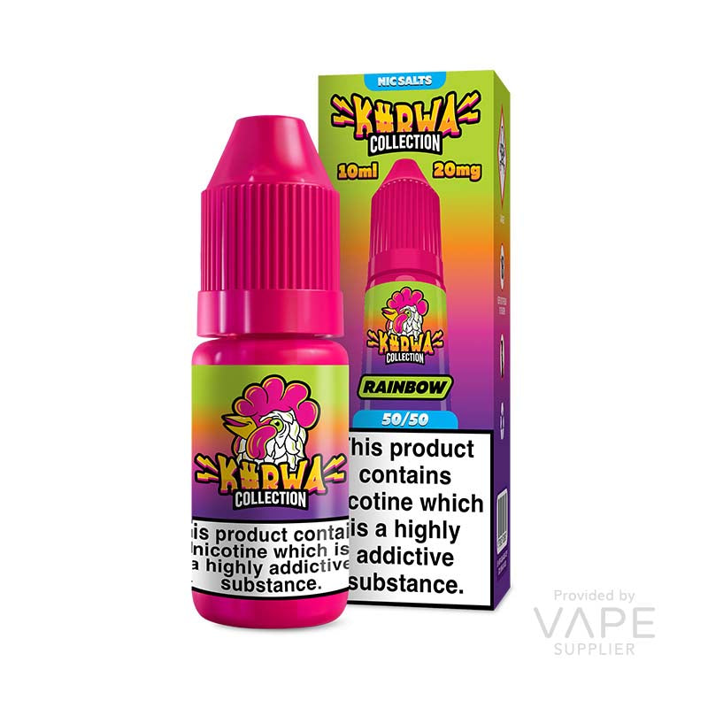 Kurwa Rainbow 20mg Nic Salt E-liquid