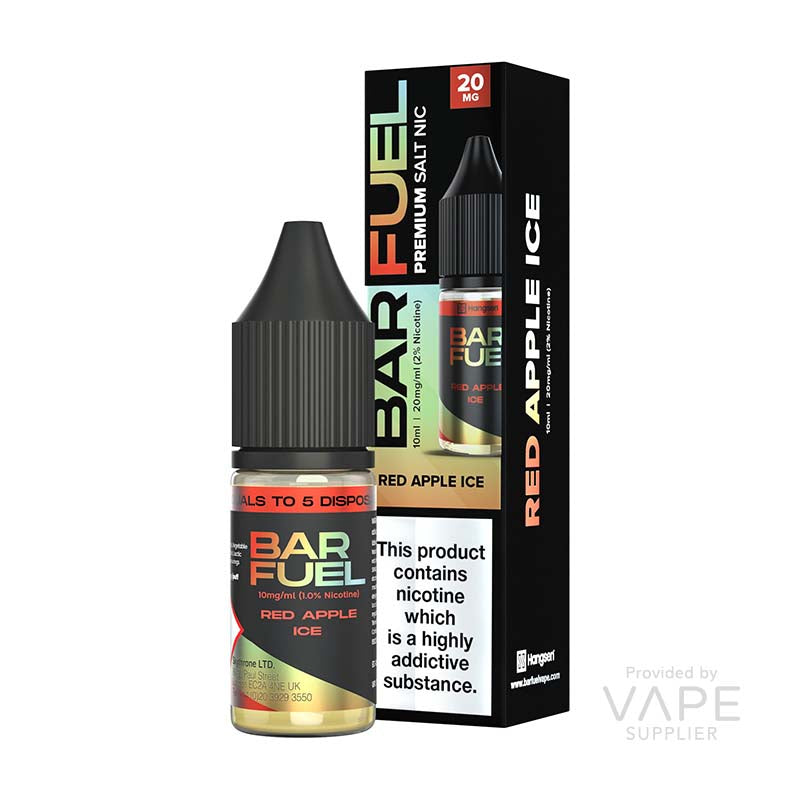 bar fuel nic salt 5mg red apple ice