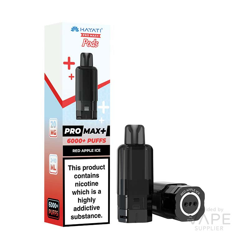 Hayati Pro Max+ Red Apple Ice 20mg Prefilled Pods