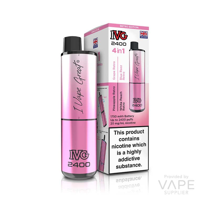 ivg 2400 4 in 1 20mg rechargeable pod kit