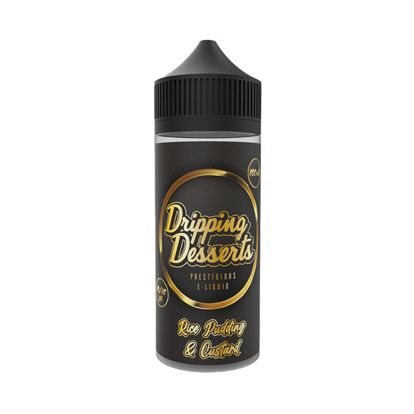 Dripping Desserts Rice Pudding & Custard 100ml Shortfill