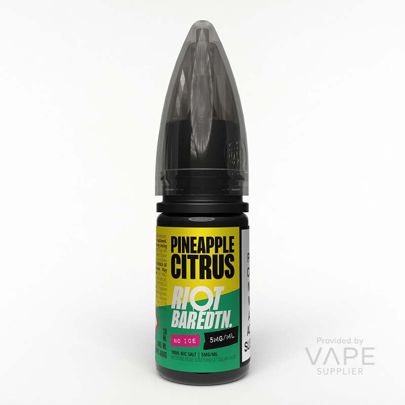 pineapple citrus riot eliquid bar edition nic salt 5mg