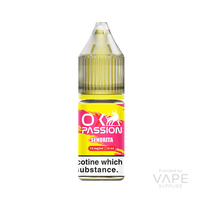 oxva ox passion 10mg nic salt senorita