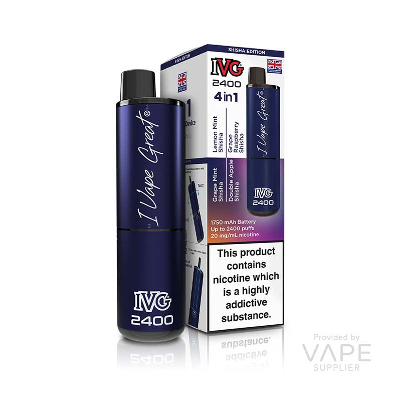 ivg 2400 4 in 1 20mg rechargeable pod kit