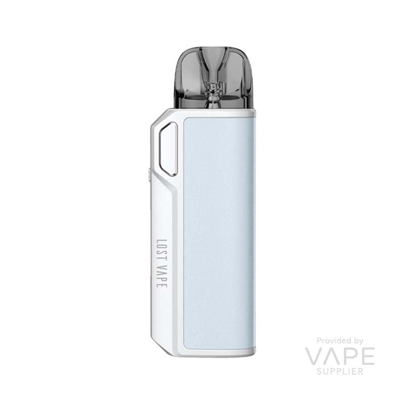 lost vape thelema elite 40 pod kit silver blue