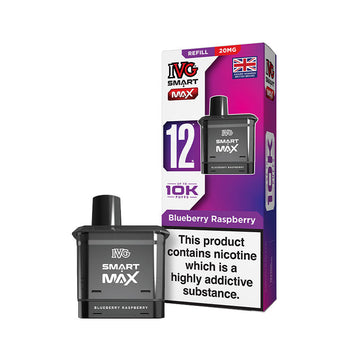 IVG Smart Max Blueberry Raspberry Prefilled Vape Pod + Refill