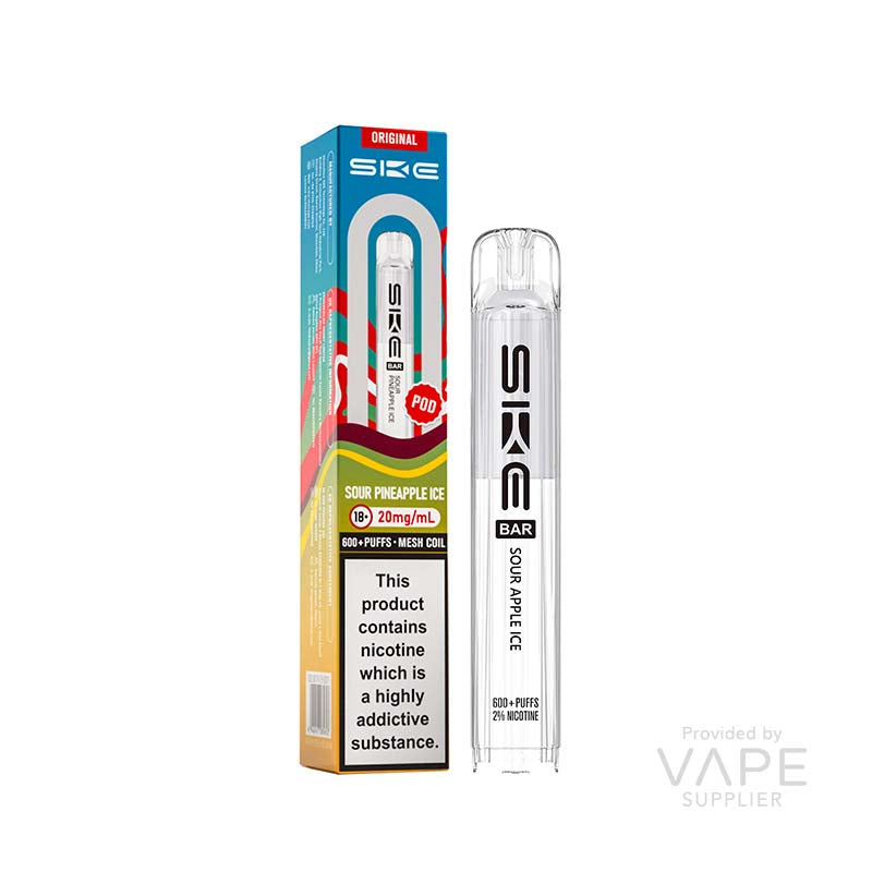 SKE Crystal Bar 600 Sour Pineapple Ice 20mg Prefilled Pods