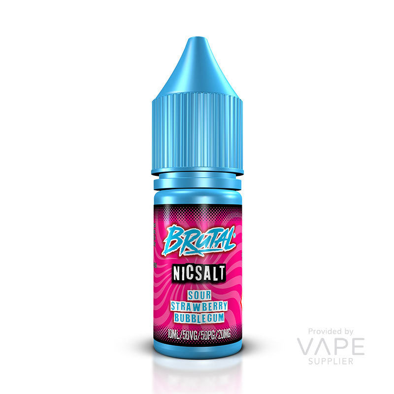 brutal sour strawberry bubblegum nic salts
