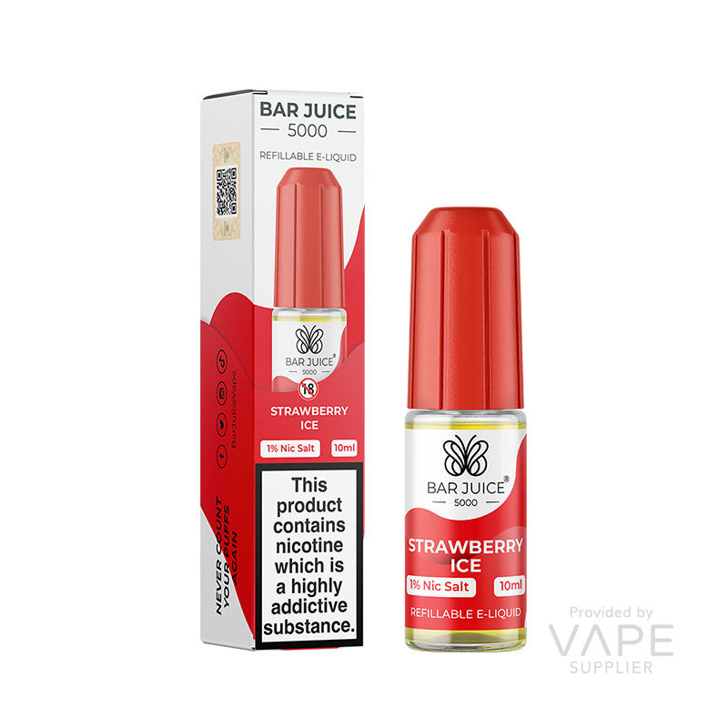 bar juice 5000 strawberry ice nic salt 10mg