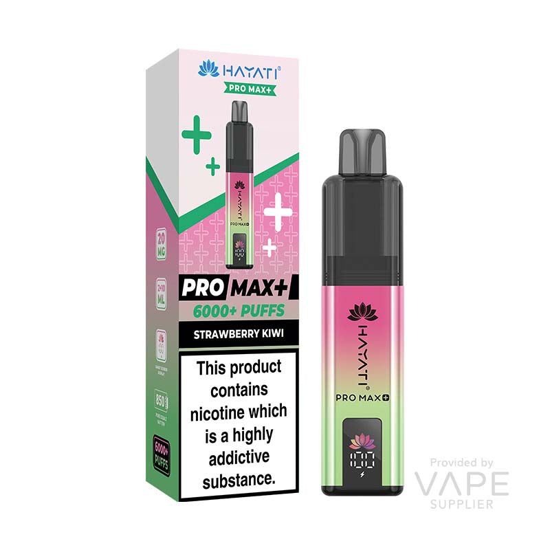 Hayati Pro Max+ 20mg Prefilled Pod Kit Strawberry Kiwi