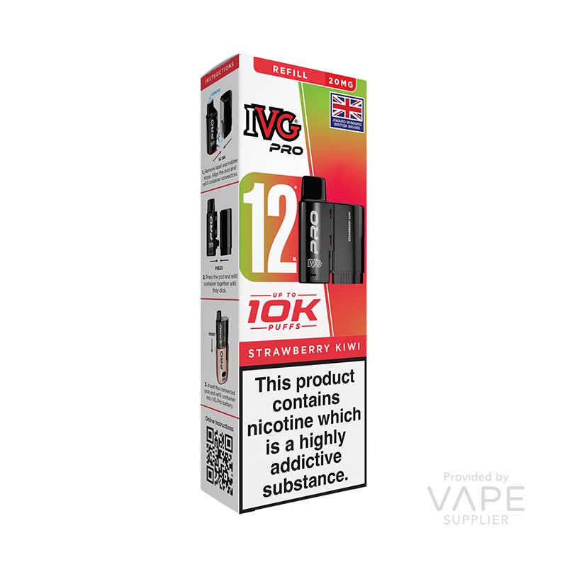 IVG Pro 12 Strawberry Kiwi 20mg Prefilled Pods