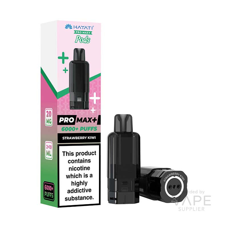 Hayati Pro Max+ Strawberry Kiwi 20mg Prefilled Pods
