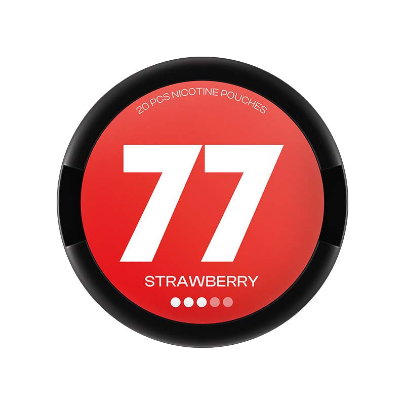 77 Medium Strawberry 10.4mg Nicotine Pouches