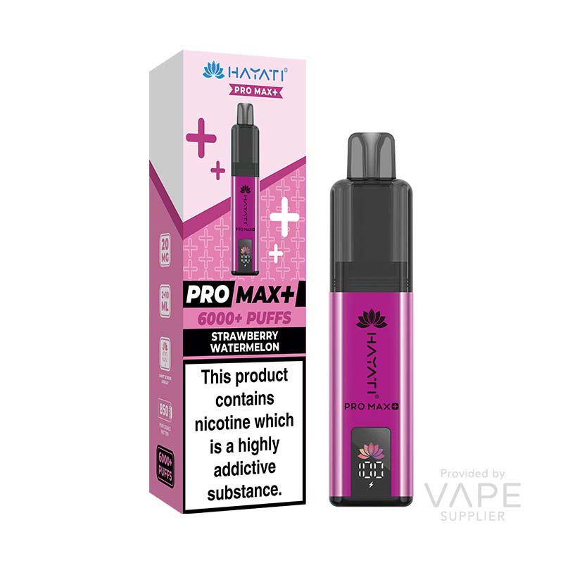 Hayati Pro Max+ 20mg Prefilled Pod Kit Strawberry Watermelon