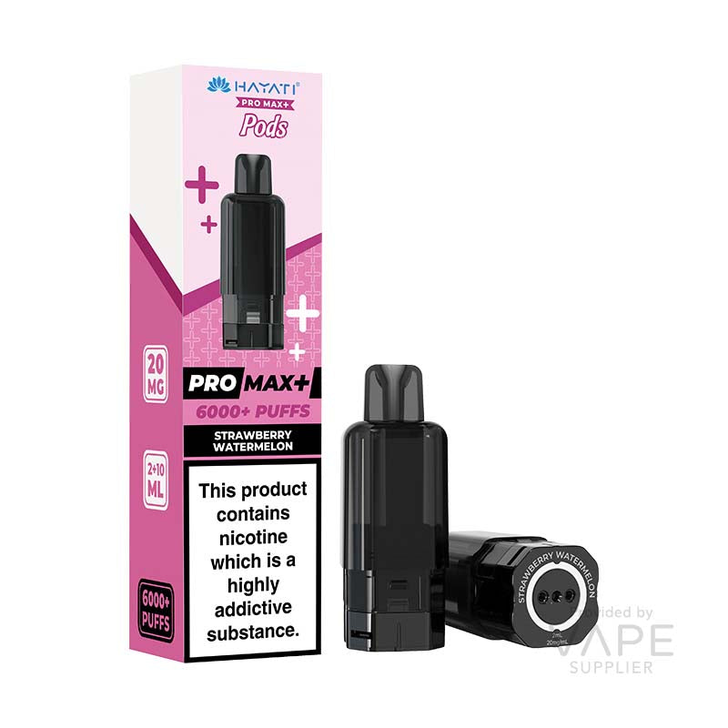 Hayati Pro Max+ Strawberry Watermelon 20mg Prefilled Pods