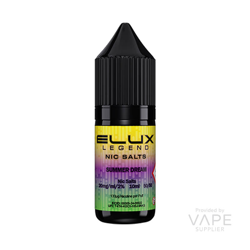 elux legend nic salts 20mg summer dream