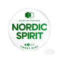 nordic spirit regular nicotine pouches sweet mint