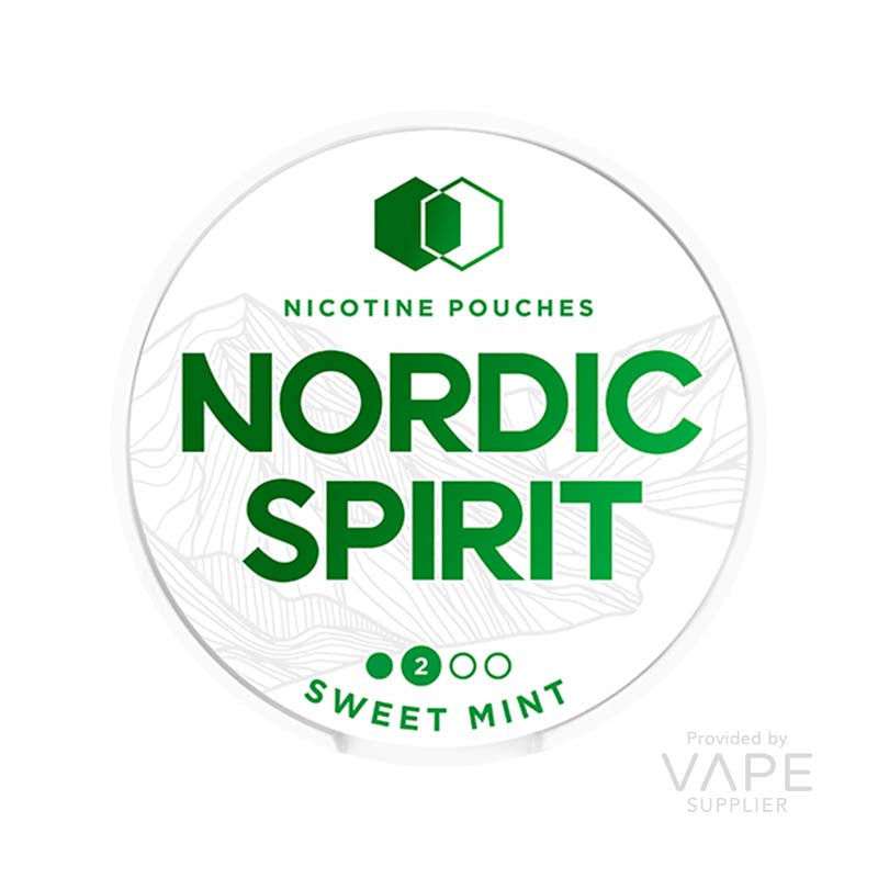 nordic spirit regular nicotine pouches sweet mint