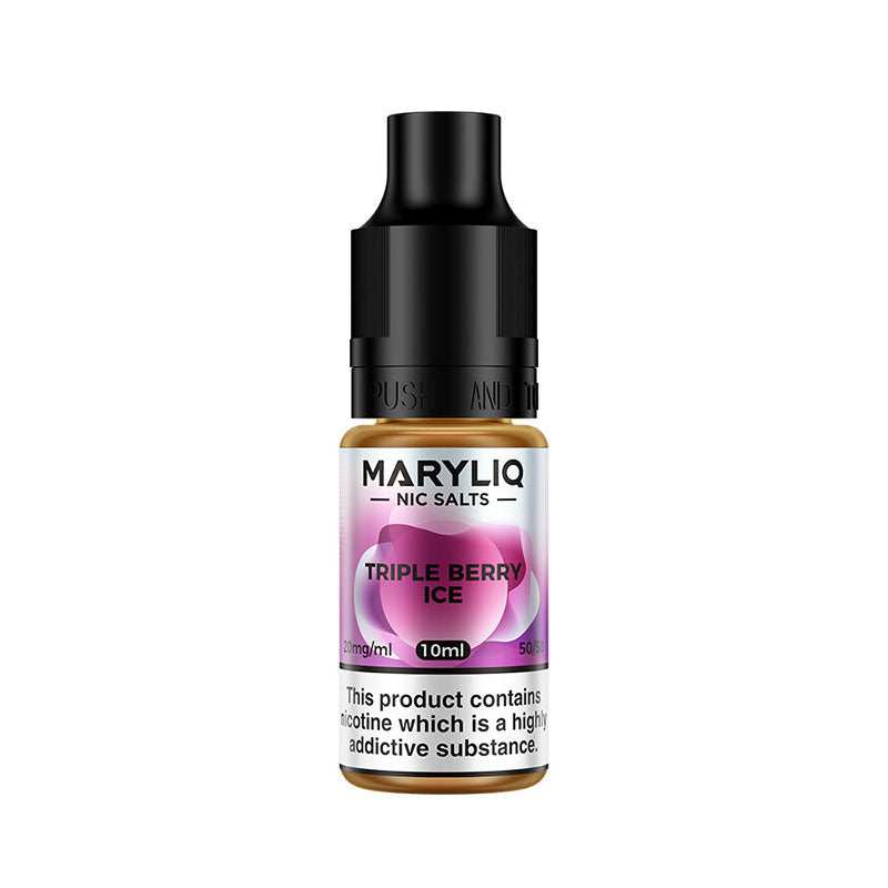 maryliq nic salt eliquid 10mg triple berry ice