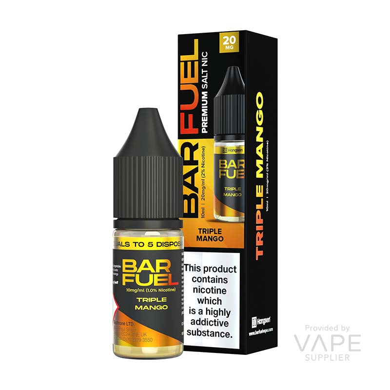 bar fuel nic salt 5mg triple mango