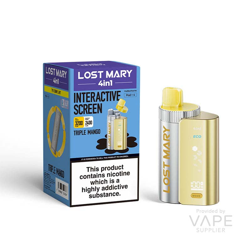 lost mary 4 in 1 pod kit triple mango