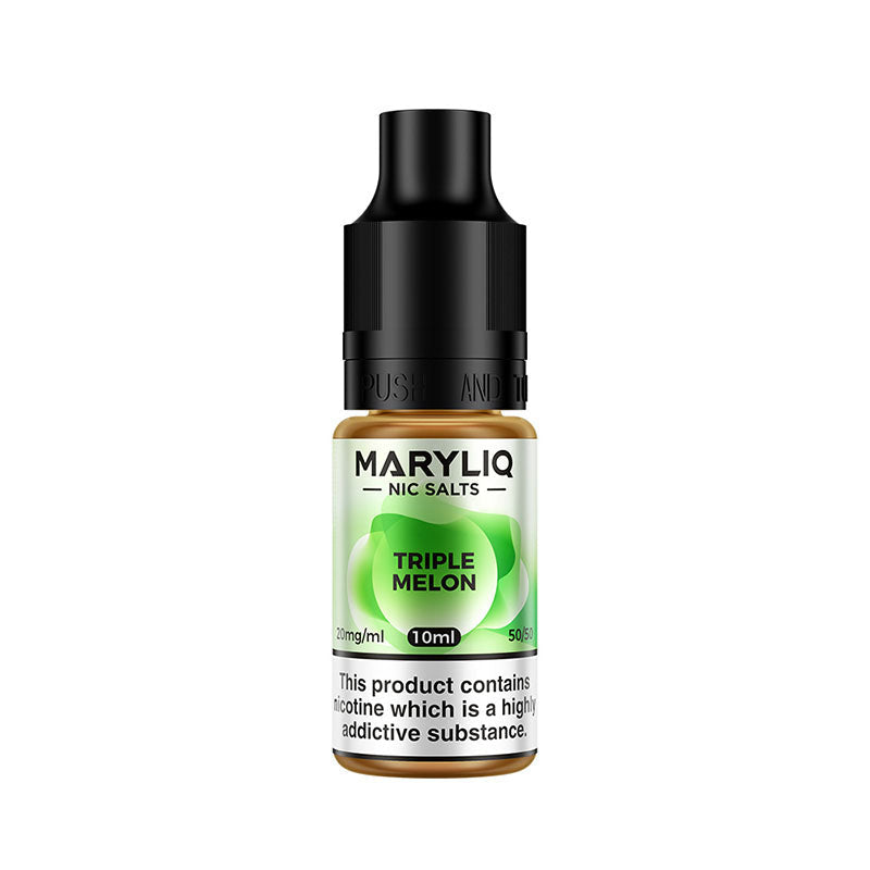 maryliq nic salt eliquid 10mg triple melon