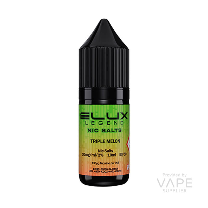 elux legend nic salts 20mg triple melon