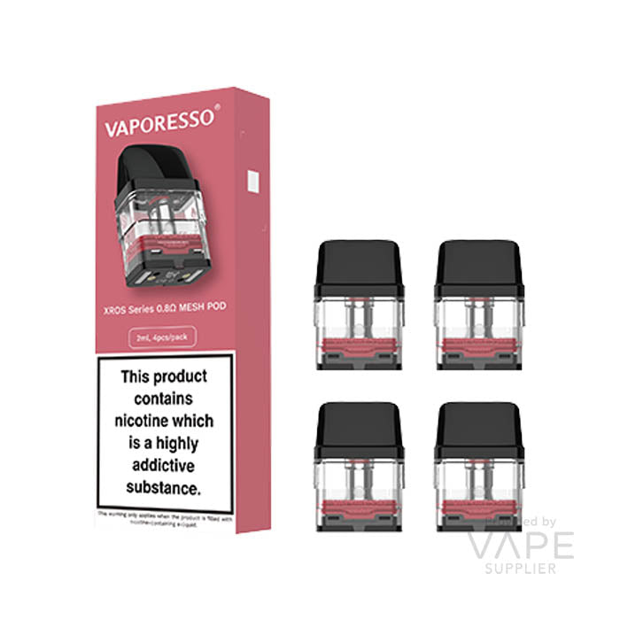 vaporesso xros series pods 0.6 ohm