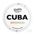 cuba white 25mg nicotine pouch watermelon