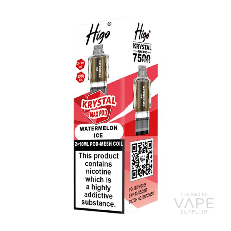 Higo Krystal Max Watermelon Ice 20mg Prefilled Pods