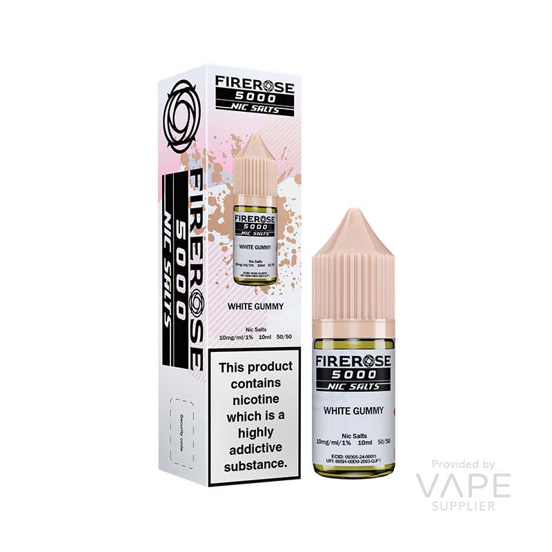 elux firerose 5000 nic salt white gummy